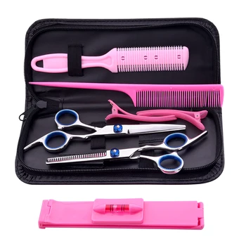 

Barbershop Hairdressing Kit With Carry Bag Hair Cutting Scissors Thinning Shears Comb Hair Cutter Comb Hairpin Hairdressing Tool