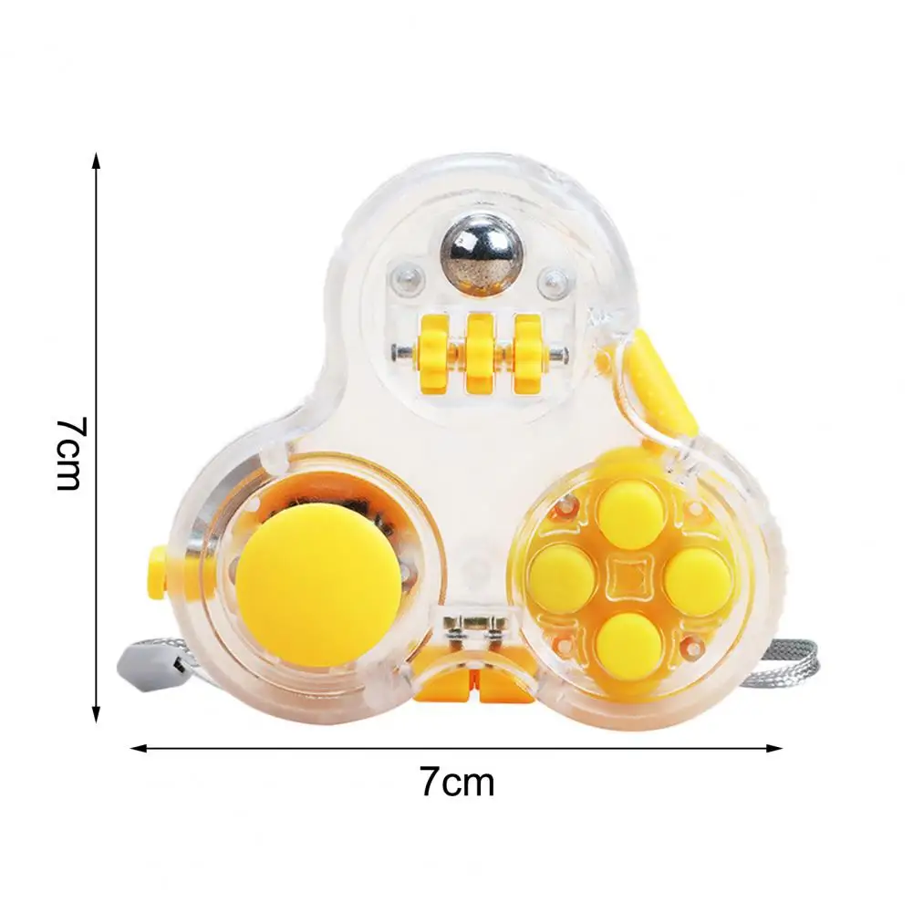 Fidget Pad Toys Anti Stress Relief Vibrant Color Finger Flexibility Hand Toys Fidget Pad for Adult Children Relax