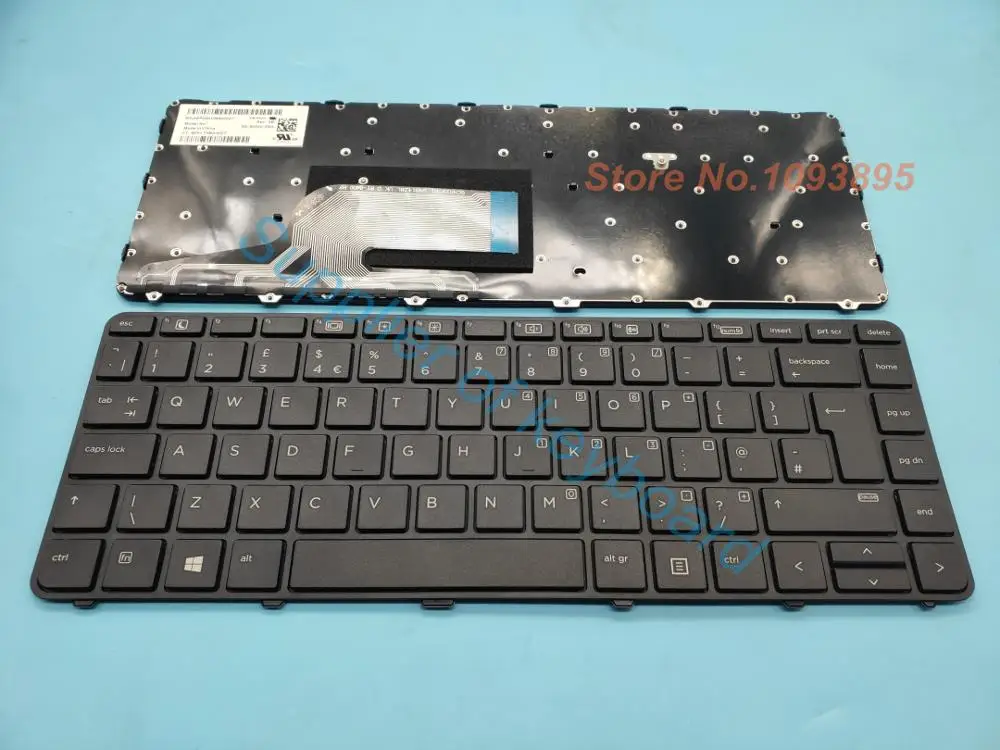 Новая английская клавиатура для ноутбука hp Probook 640 G2 645 G3 UK (GB) без подсветки |