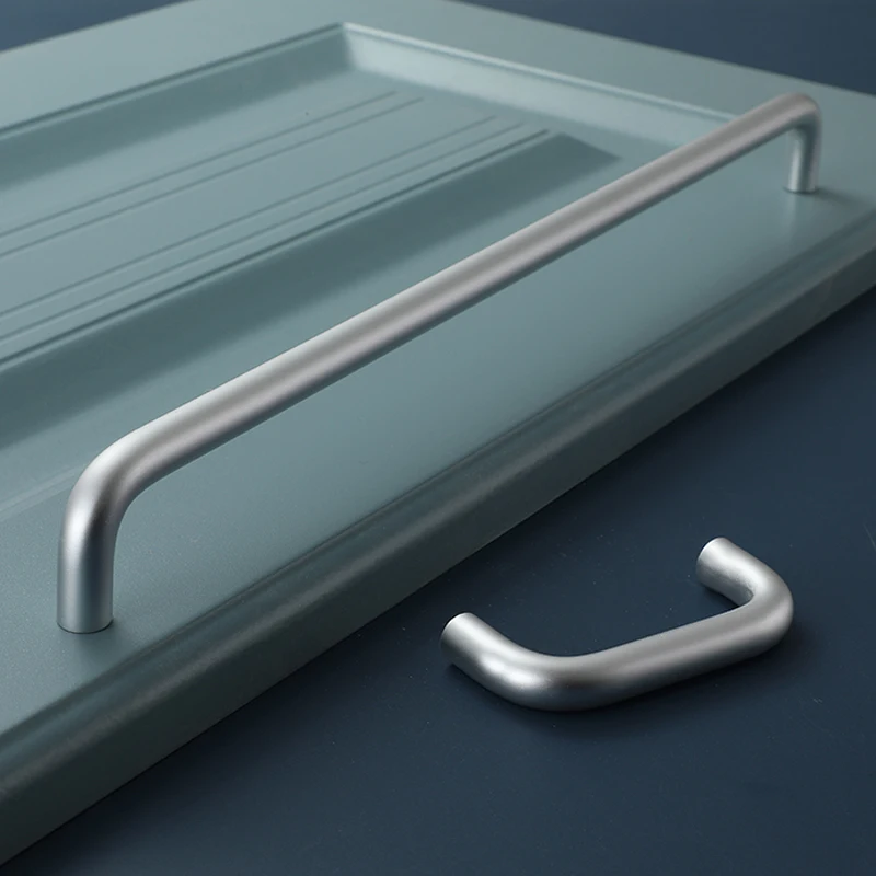 Cabinet Door Handles Wardrobe Cupboard Drawer Knobs Pulls Aluminum Alloy furniture handles kitchen door handles