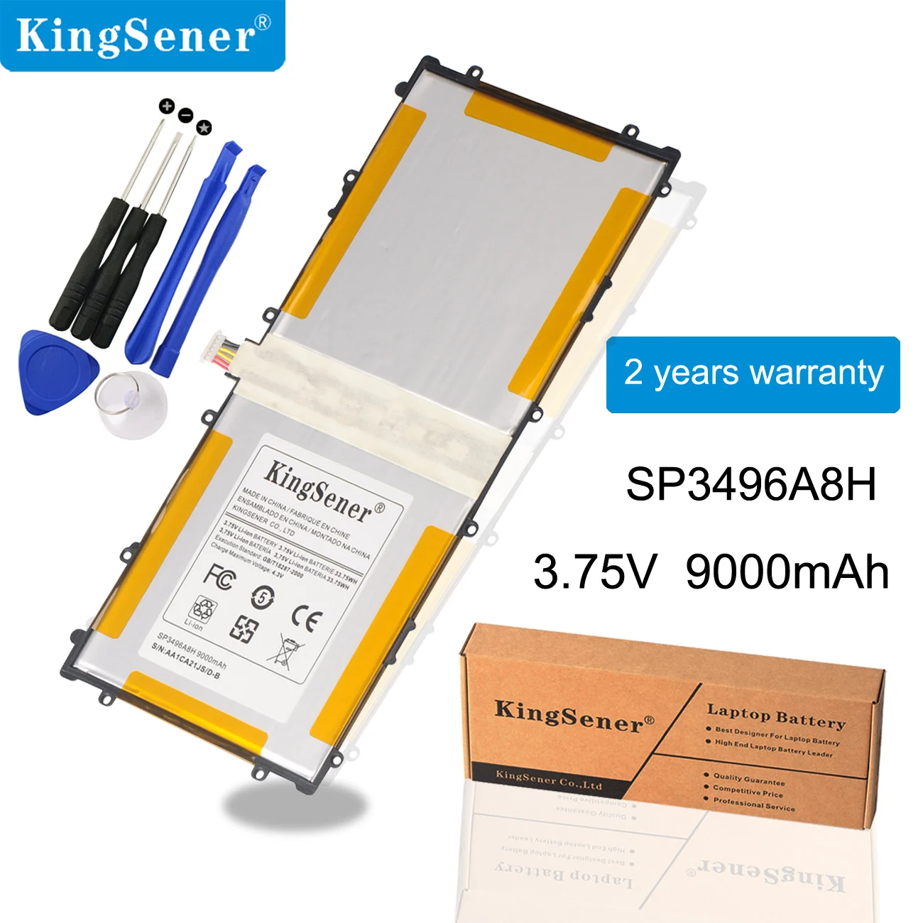 Аккумулятор KingSener 3 75 в 9000 мАч SP3496A8H для Samsung Google Nexus 10 GT P8110 HA32ARB аккумуляторы