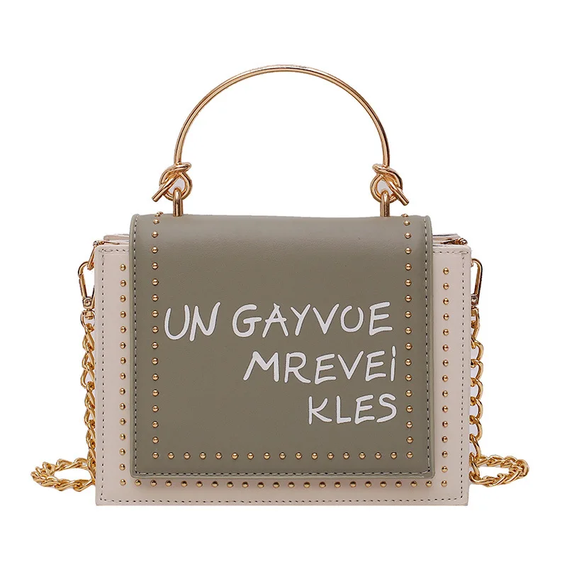 

Small Crossbody Girls Bags New Korean Fashion PU Leather Chain Single Shoulder Slant Bag Handbag Hand Bag Ladies