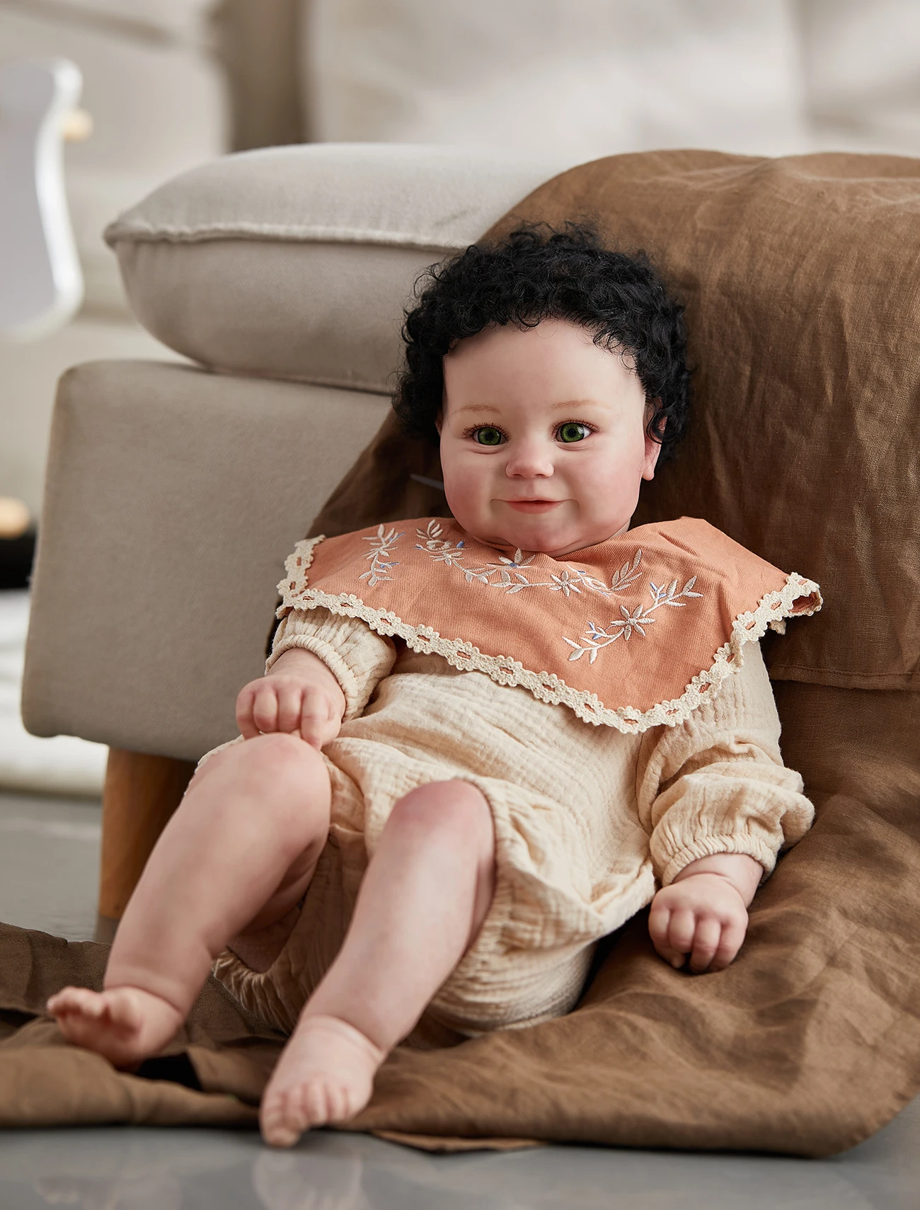 Miaio 60cm The Reborn Toddler Doll Reborn Babies Maddie Reborn Baby Reborn  Real Baby Doll Realistic Baby Dolls Reborn Baby Girl