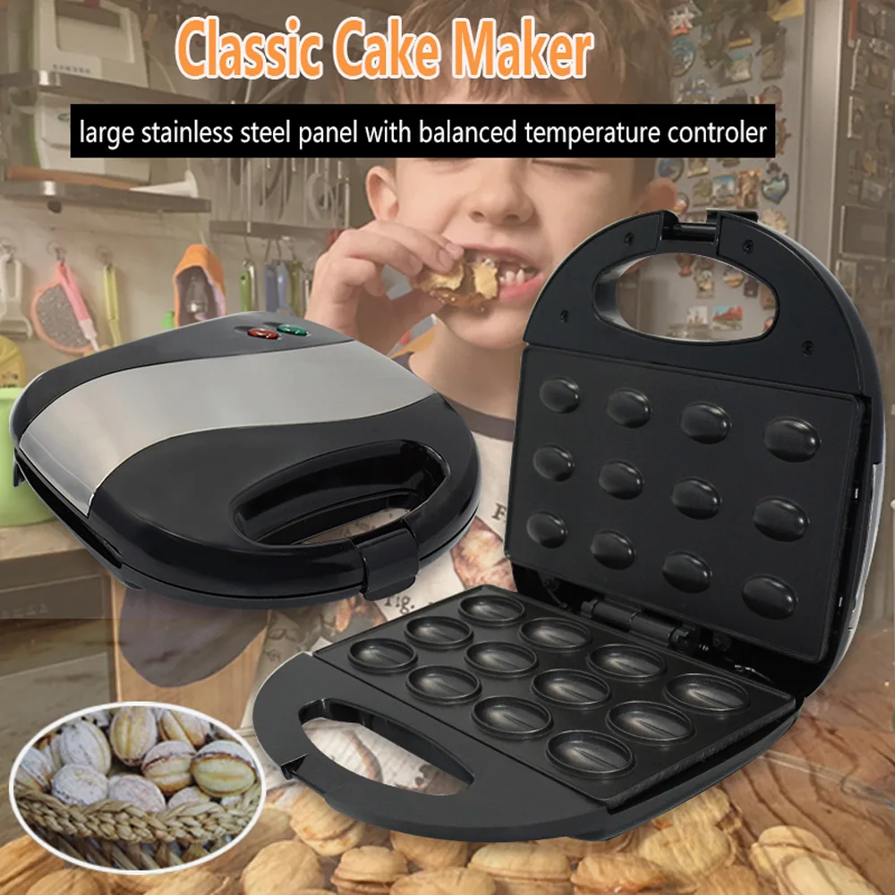 

European style nut machine mini cake machine nut machine chocolate frying fruit machine