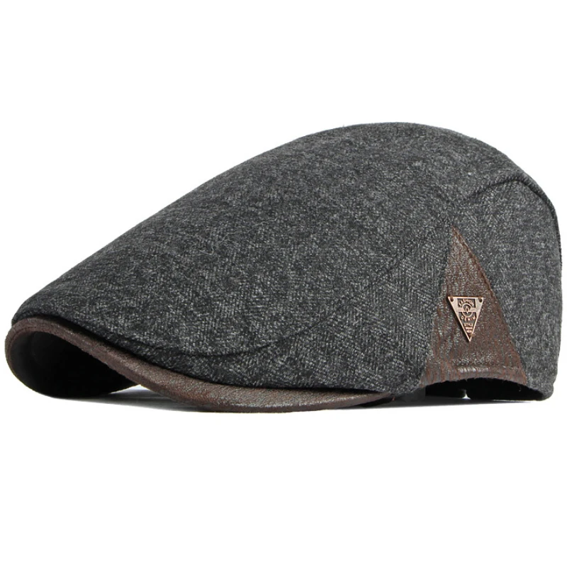 HT3963 Berets Cap Men Women Autumn Winter Flat Cap Vintage Artist Painter Beret Hat beret hat,woolen beret