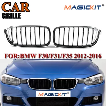 

MagicKit 2x Front Bumper M Sport Kidney Grill Grilles For BMW F30 F31 F35 3 SerIes 12-16