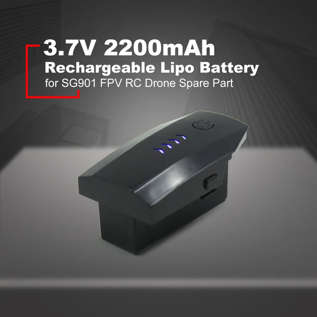 3,7 V 2200mAh Lipo батарея для SG901 FPV RC Дрон запасные части Аксессуары Замена аккумуляторных батарей