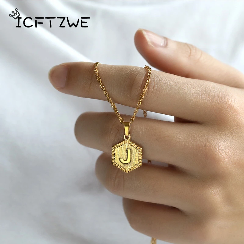 Women's letter pendant necklace Outlet