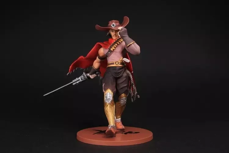 

Anime Hero Ah Line And Western Cowboy Arthorn Large Size Garage Kit Model Decoration