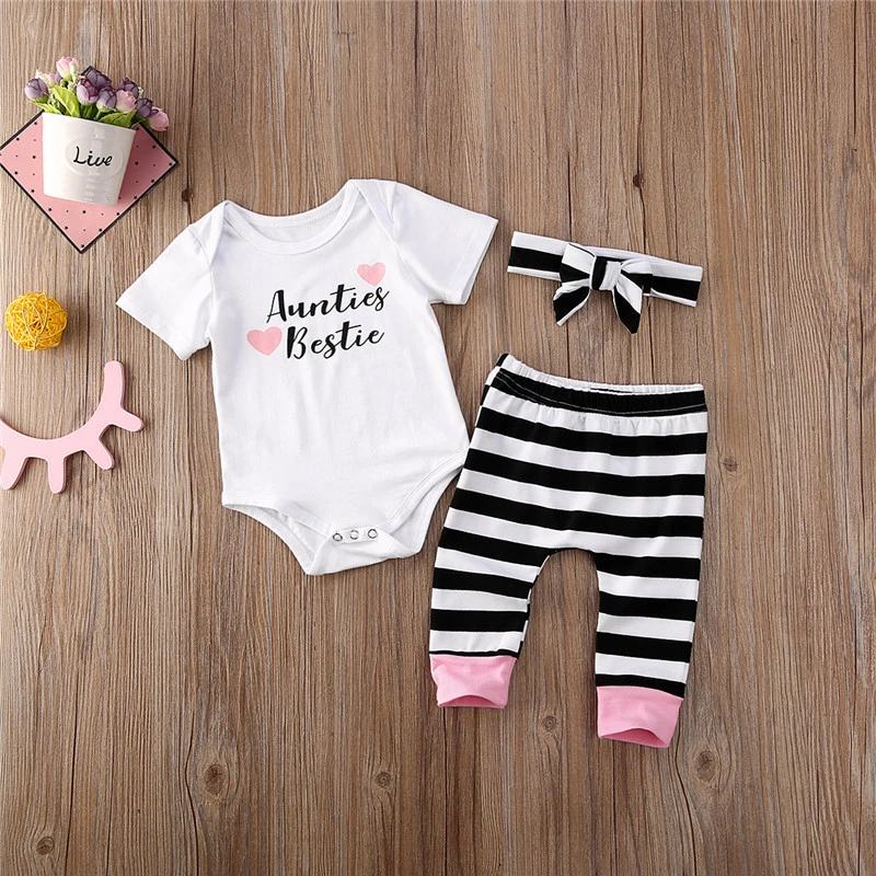 aunties bestie baby outfit