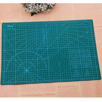 

A5 A4 A3 A2 A1 Pvc Rectangle Grid Lines Self Healing Cutting Mat Tool Fabric Leather Paper Craft DIY tools A345CM * 30CM*0.3CM