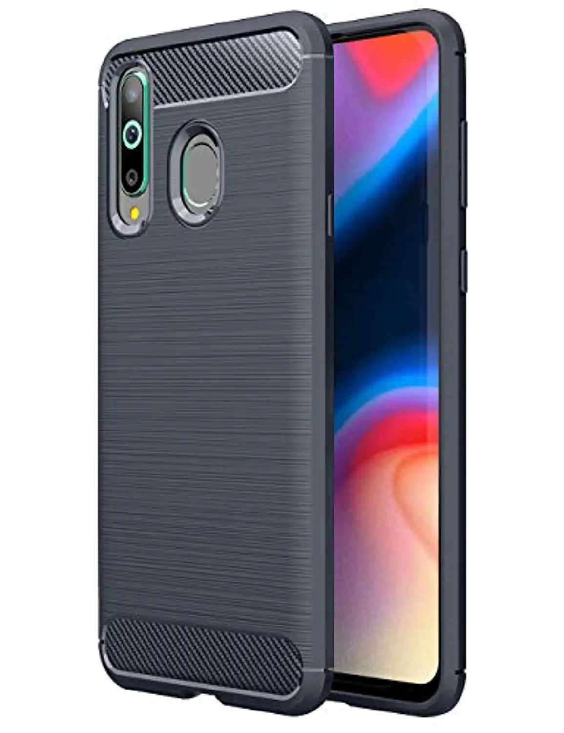 Carbon Fiber Armor for Samsung Galaxy A7 A6 A8 Plus J4 J6 2018 A2 Core J2 Pro Cover Soft TPU Silicone A10E A20E 2019 |