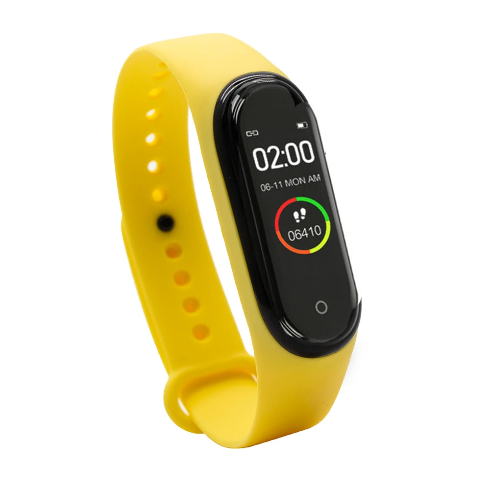 Цветной экран Смарт часы Спорт Фитнес браслет IP68 Водонепроницаемый кровяное давление кислородный трекер активности для мужчин и женщин браслет