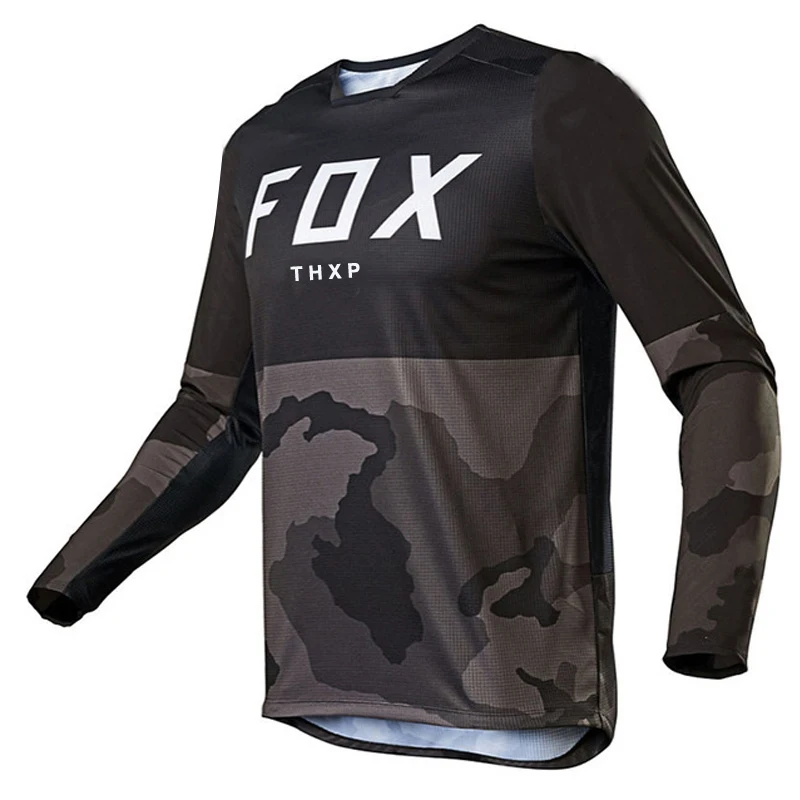 Motocross camiseta mtb jersey para descensos fxr ciclismo bicicleta de montaña dh maillot ciclismo hombre jersey de secado rápido martin fox