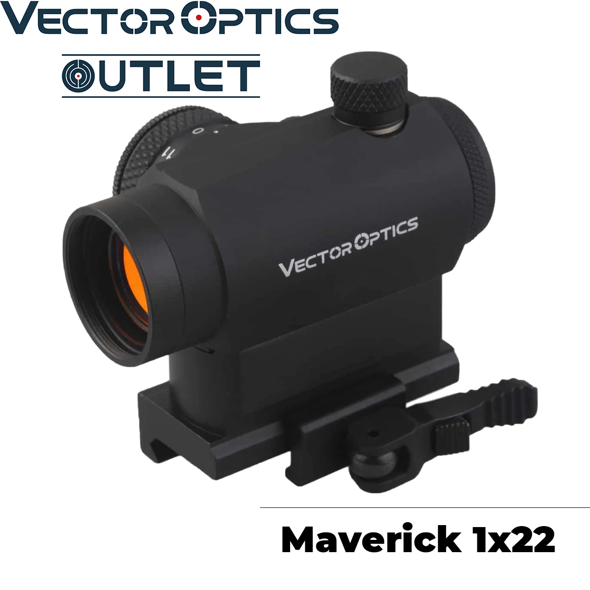 Прозрачная оптика Maverick Compact Red Dot Scope 3 MOA 11 уровней освещения ударопрочные 4000