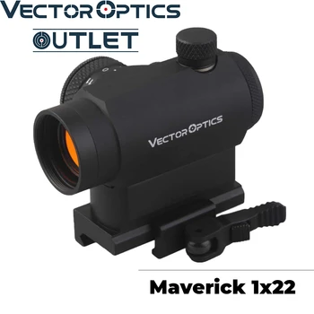 

Vector Optics Maverick Compact Red Dot Scope 3 MOA 11 Levels Illumination Shock Proof 4000 Shots 7.62 AR M4 Absolute Co-Witness