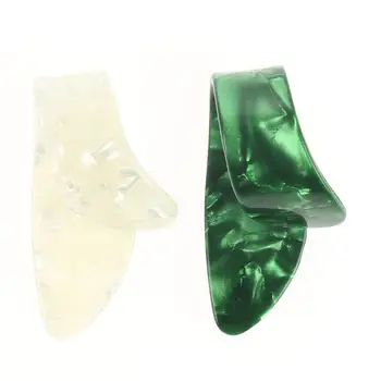 

2Pcs Guitar Plectrums Thumb Finger Celluloid Guitar Picks For Acoustic Electric Bass Guitar Guitar Plectrum Sheath Guitar Parts