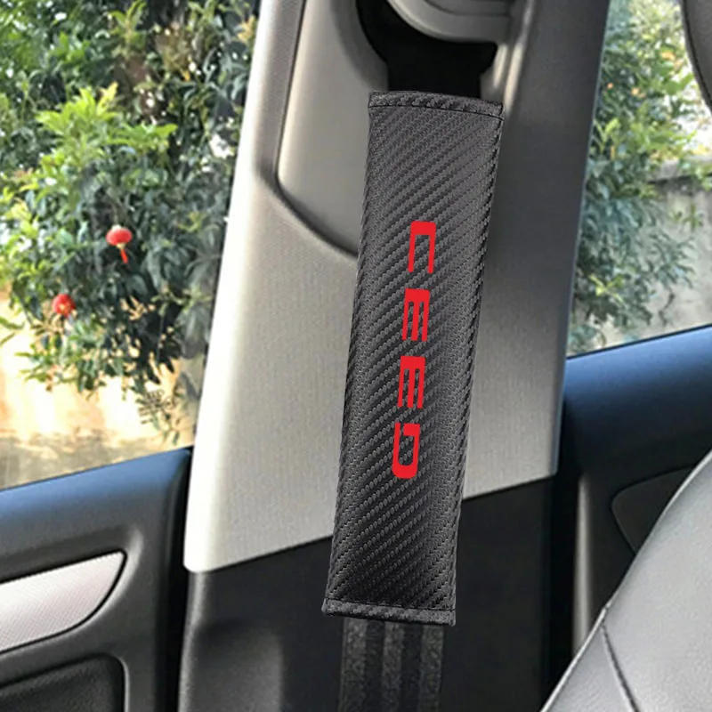 2 шт. Накладка для ремня безопасности автомобиля Kia Ceed Безопасность ремень