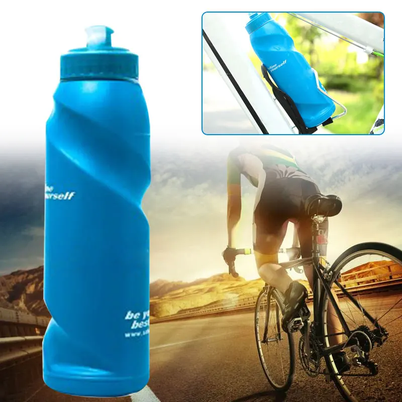 Camping Fruit Juice My Bottle Water Bottle Outdoor Sport 700ml Blue PP Business Trip Riding Cup Water Cup Hiking Travel Strong