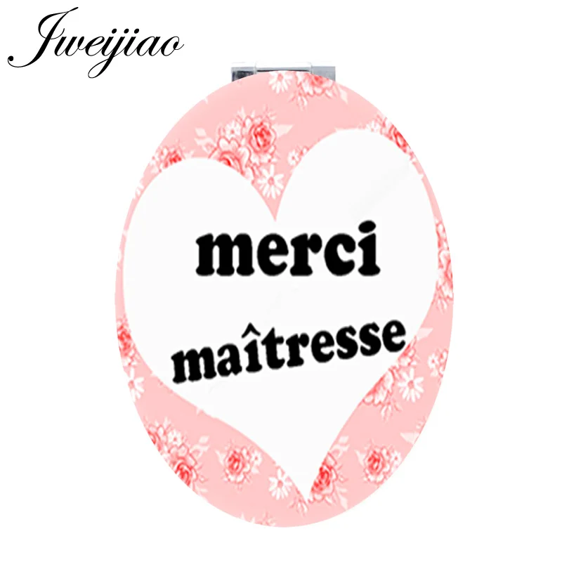 JWEIJIAO Merci Maitresse маленькие зеркала супер Maitresse овальные Инструменты для здоровья безделушки для красоты Аксессуары для зеркал для женщин вечерние CT261 - Цвет: CT278
