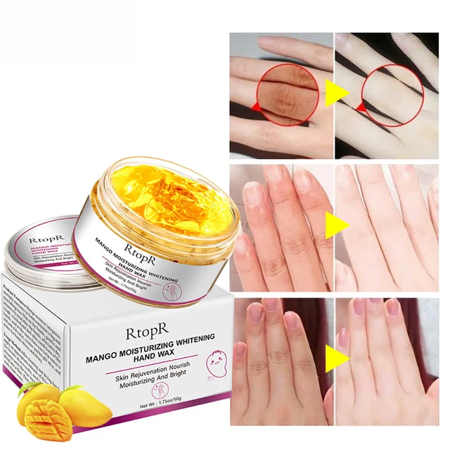 50g Mango Essence Hand Tear Mask Anti drying Long last Moisturizing Anti Aging Keep Skin Firmly