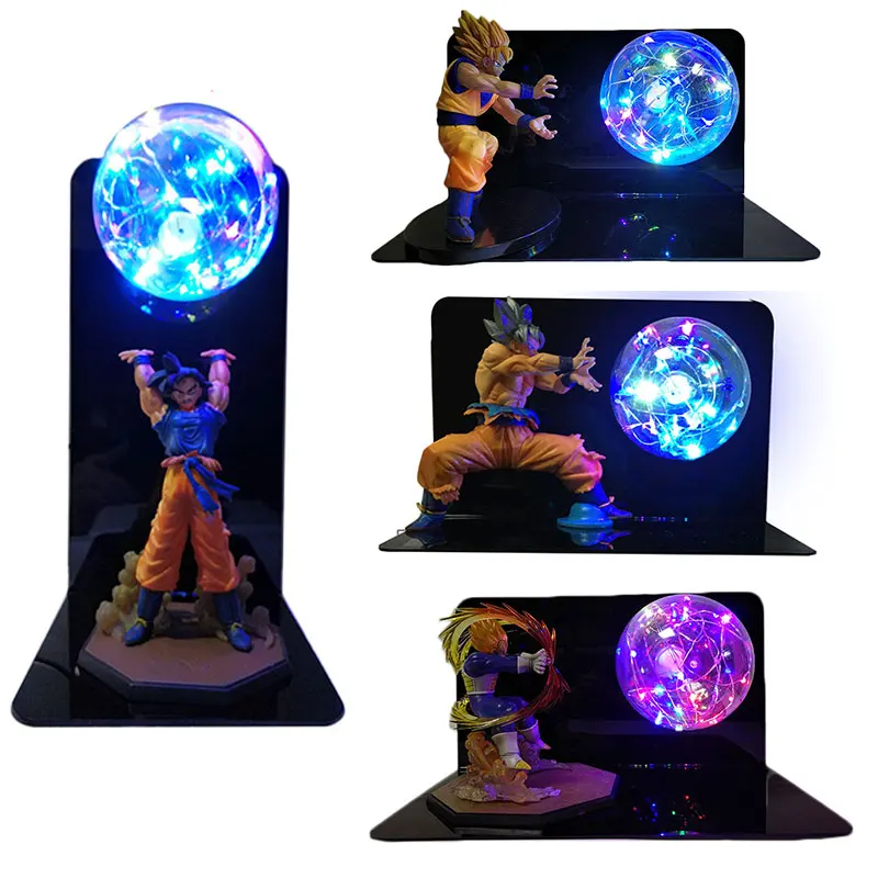 Dragon Ball и super Goku Vegeta Gogeta figulas светодиодный светильник Dragon Ball Лампа Ultra Instinct Goku декоративный ночной Светильник для спальни подарки