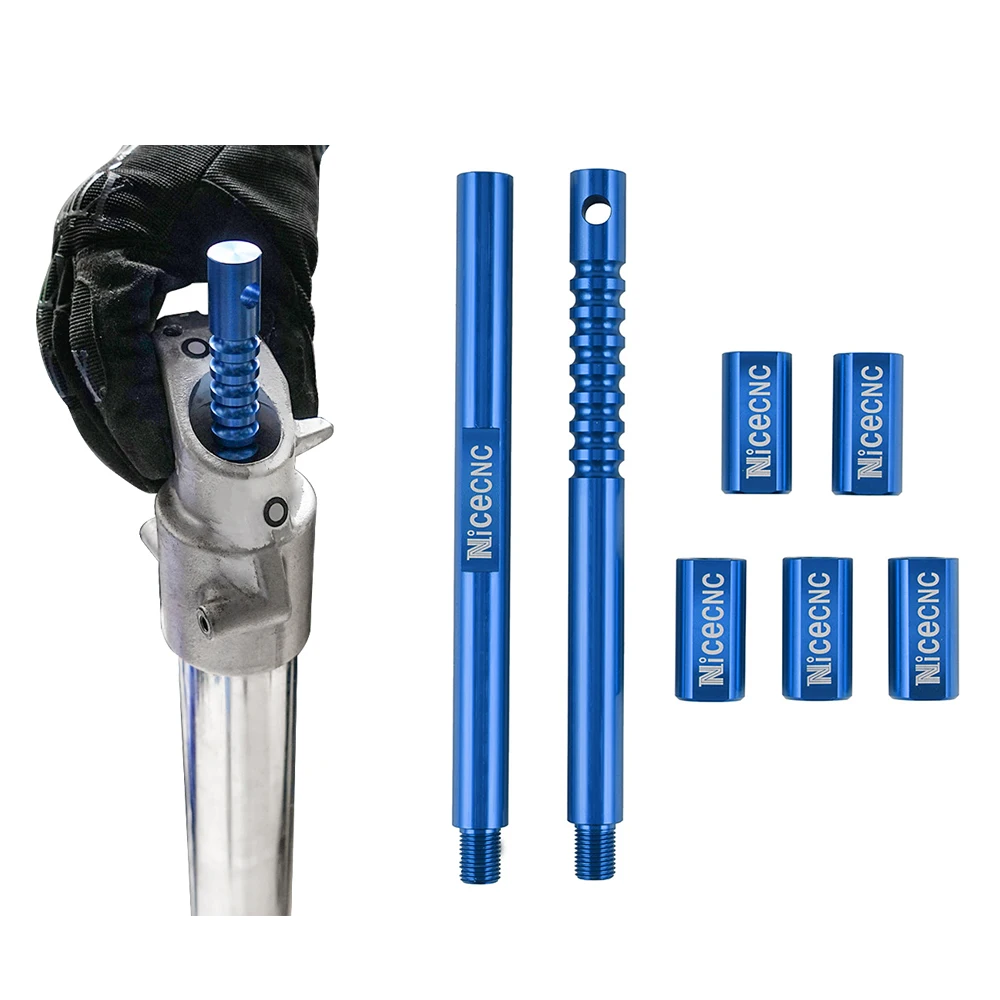Universal Motorcycle Fork Spring Compressor Tool Kit For Husqvarna Triumph Yamaha YZF R1 R6 R3 Suzuki GSXR CBR Honda Ninja | Автомобили и