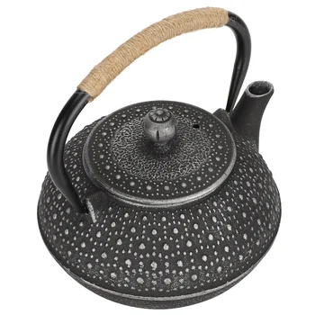 

0.8L Japanese Style Cast Iron Teapot Kettle Imitating Uncoated Tortoise Shell Pattern Teapot Kettle Home Kitchen Office Teaware