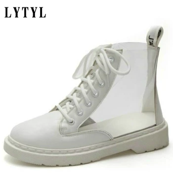 

Women's casual PVC Transparent Platform Sneaker Shoes Female Student Fashion Canvas Shoes autumn Sneakers Woman creepers A012