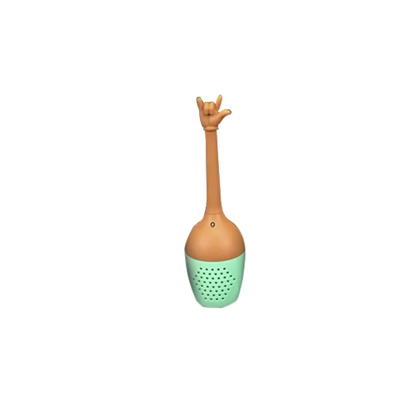 

1Pcs Silicone Thumb Tea Infuser Filter Tea Coffee Spice Holder Creative Teaware