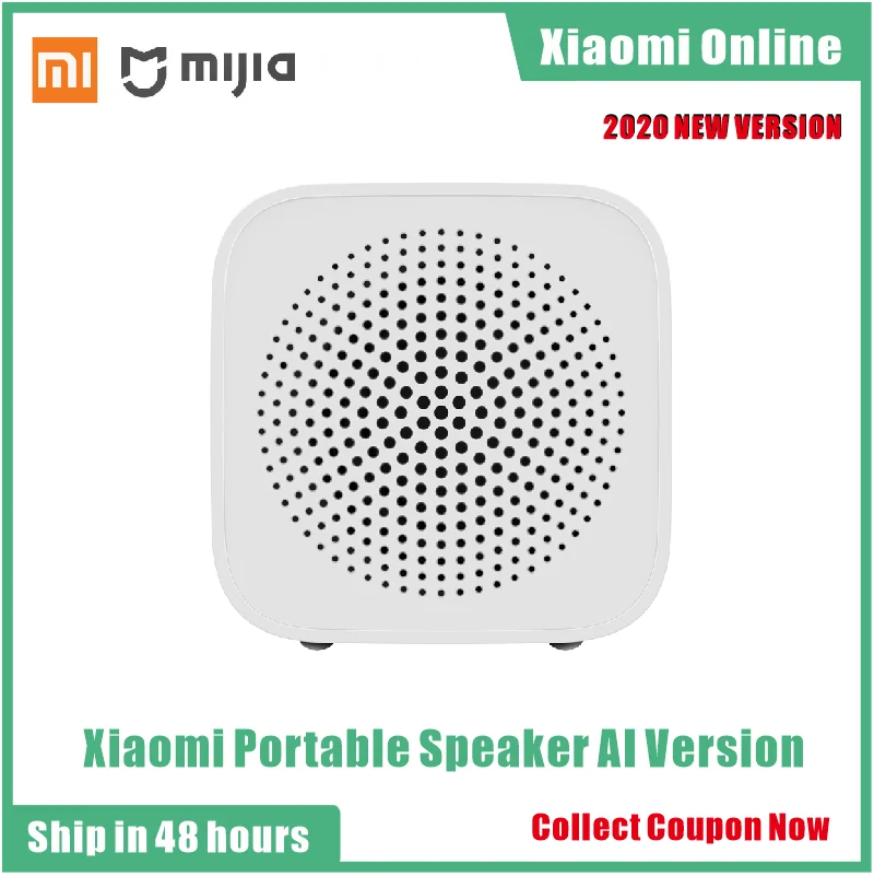 2020 Оригинал Xiaomi Mijia Bluetooth динамик AI контроль беспроводной портативный мини стерео бас с микрофоном HD