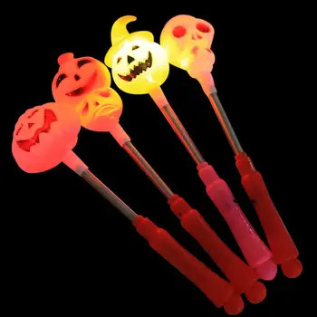 

Funny LED Halloween Glowing Hand Sticks Prop Tricky Toy Gifts Children