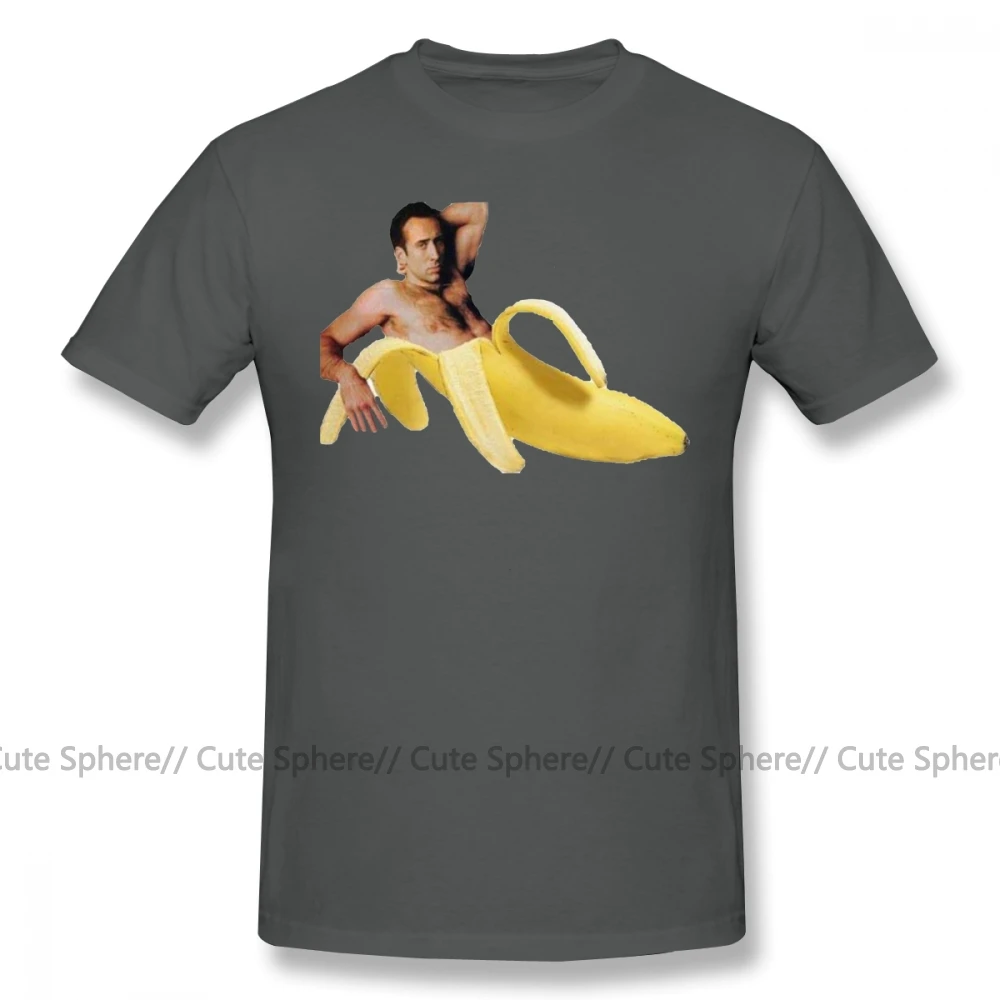 Mlg футболка Николя клетка в банане Оригинальная желтая футболка с коротким рукавом летняя футболка забавная графическая 5x100 хлопок мужская футболка