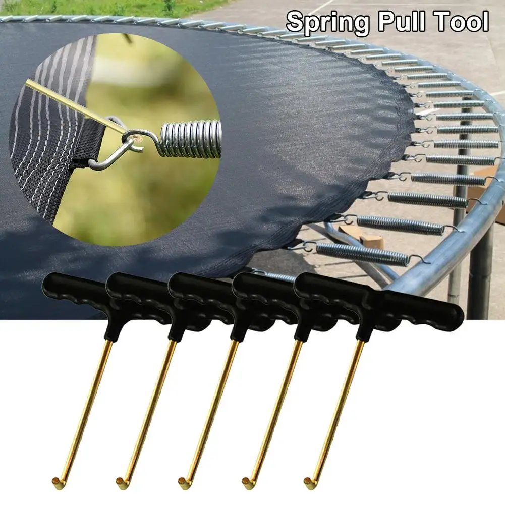 3 Pcs Trampoline Spring Pull Tool Kit Trampoline Parts T-Hook Puller, 