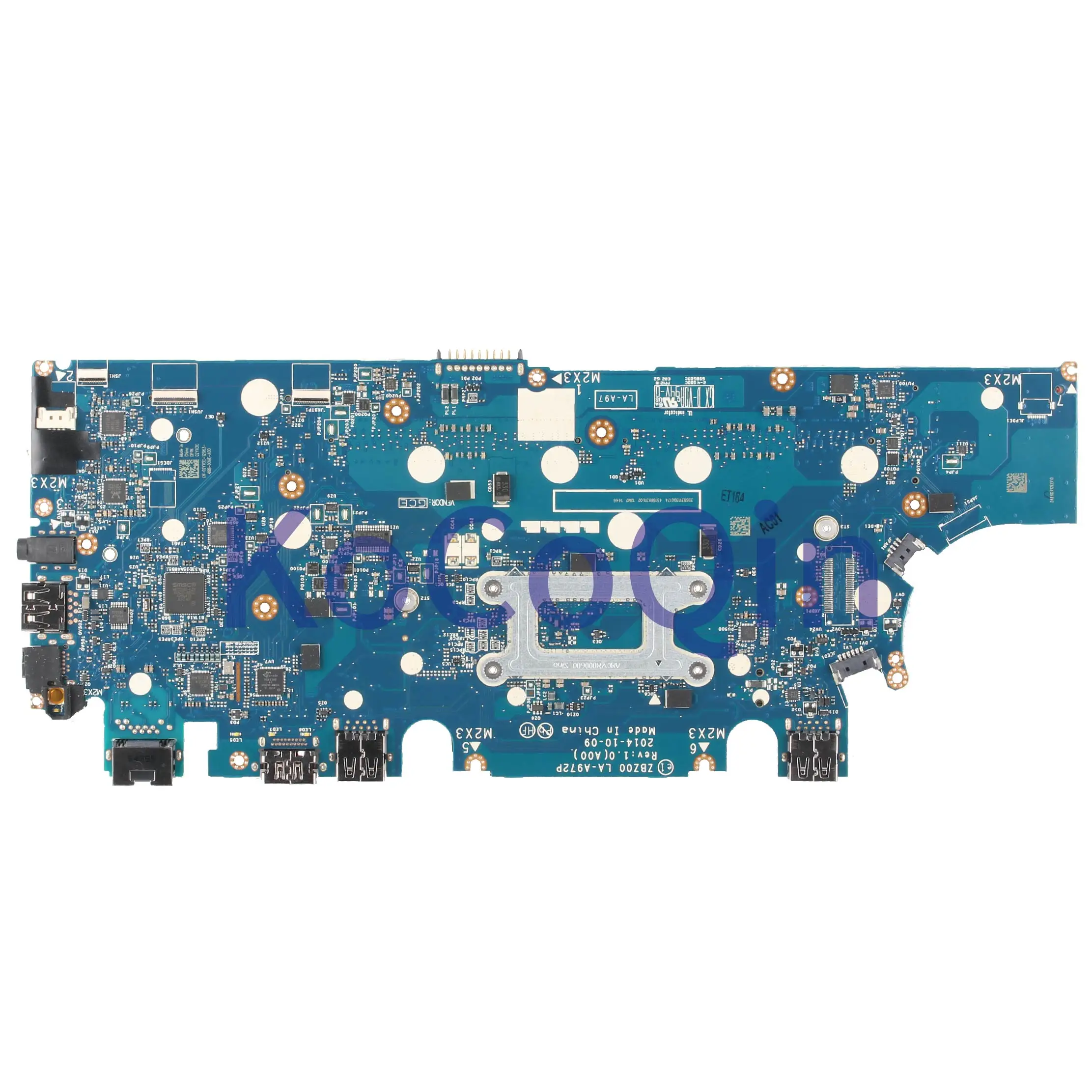 Very best  KoCoQin Laptop motherboard For DELL Latitude E7250 SR23Y i5-5200U CPU CN-02YX3C 02YX3C LA-A972P Mai