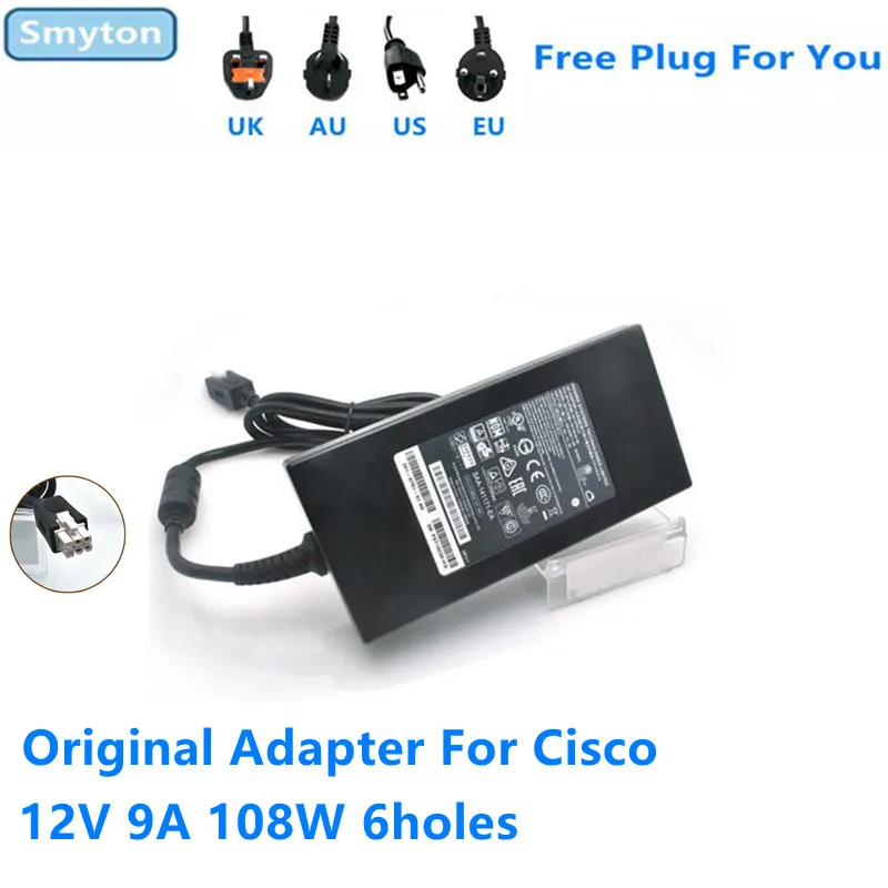 OriginalACAdapterChargerForCisco12V9A6holesROUTERISR4321K9