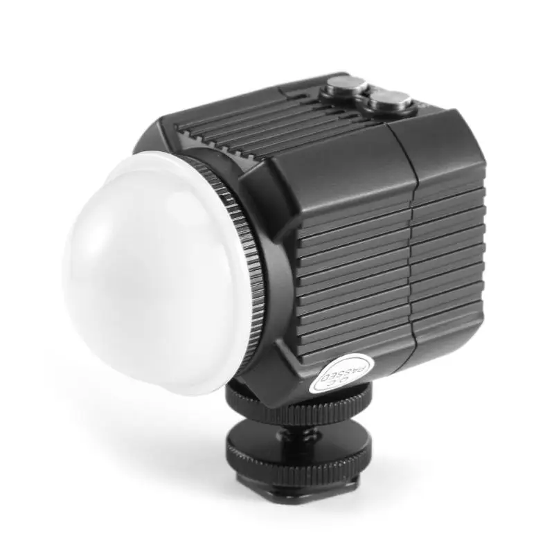 

New IPX8 Waterproof Camera LED Photo Video Fill Light Lamp 60M Underwater Diving Photography Lighting 120 degrees