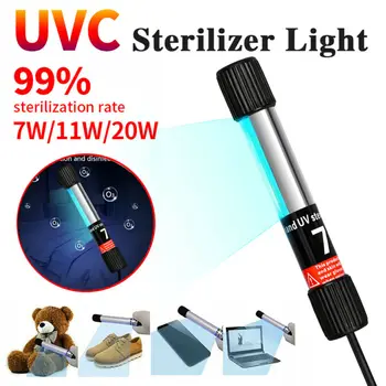 

Portable Sterilize UV-C Light Germicidal UV Lamp Home Handheld Disinfection