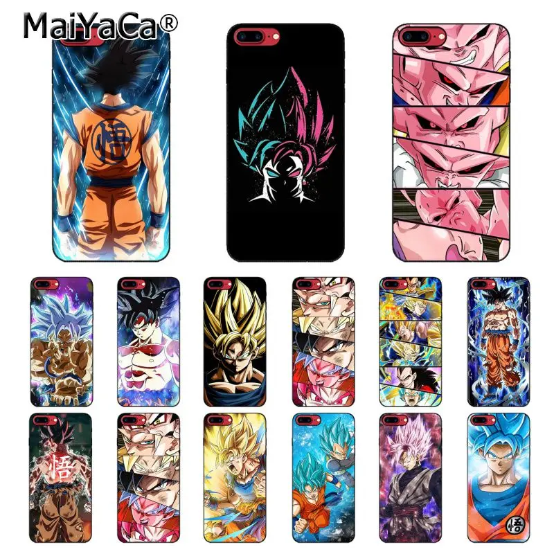 MaiYaCa Dragon Ball Z Super DBZ Goku Модный чехол для телефона для iphone 11 Pro 11Pro MAX 8 7 6 6S Plus X XS MAX 5 5S SE XR