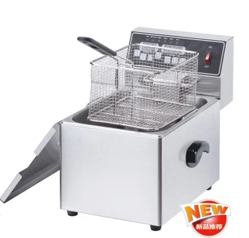 6L 8L/6L/4LElectronic масляная фритюрница для пончиковая машина для церковной машины - Цвет: 6L