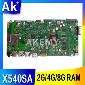 

Akemy X540SA mainboard For Asus VivoBook F540S X540SA X540S R540S laptop motherboard original CPU N3710 N3160 N3060 8GB 4GB 2GB