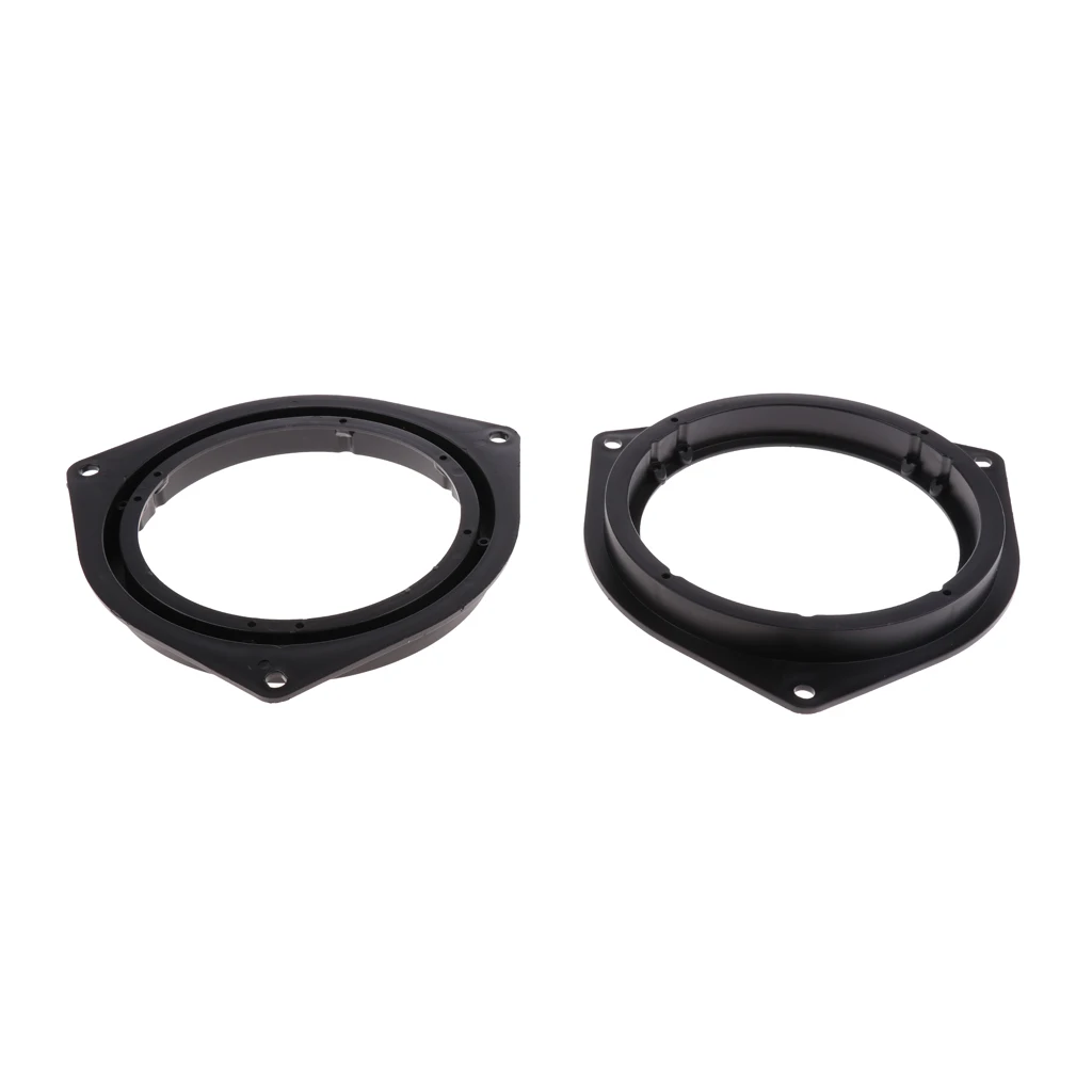 4 Pieces 6.5inch Rear Horn Speaker Spacer Rings Suitable for Toyota 05-11