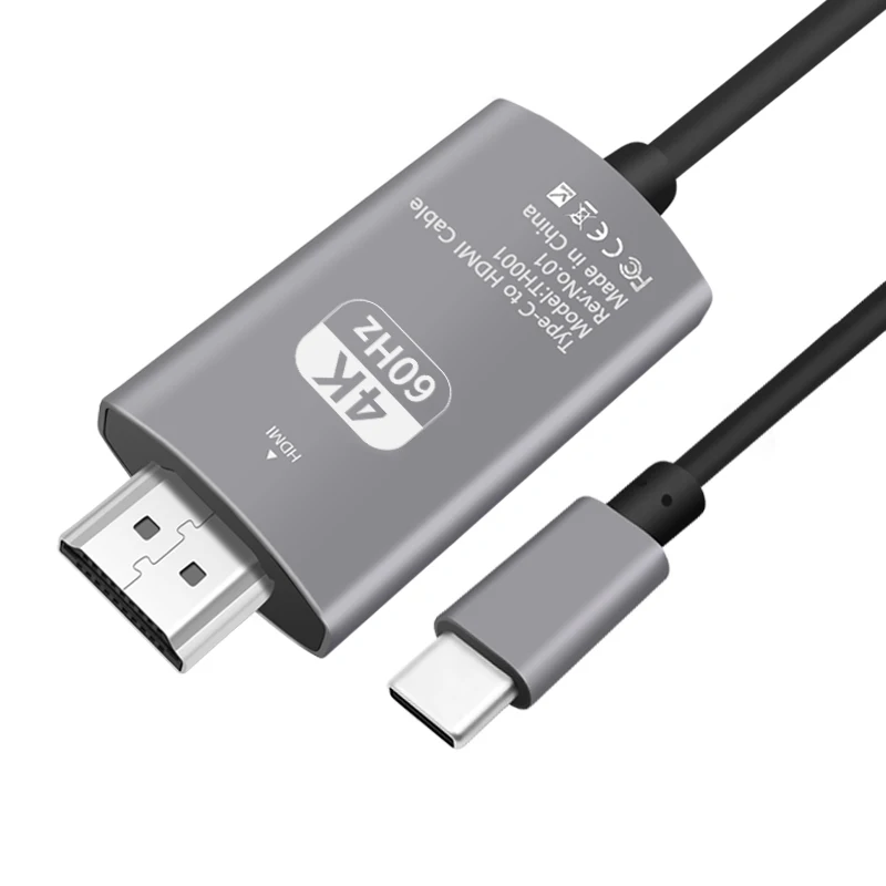 

Type Ec To Hdmi Connection Tv Apple Mobile Phone Same Screen Line Same Frequency TypeMillet Data Line Video High Definit