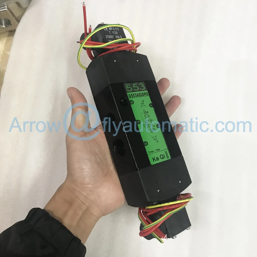 G553A018 EFG553A018 1/" 5/2 способ управляемый двойная катушка соленоидного клапана