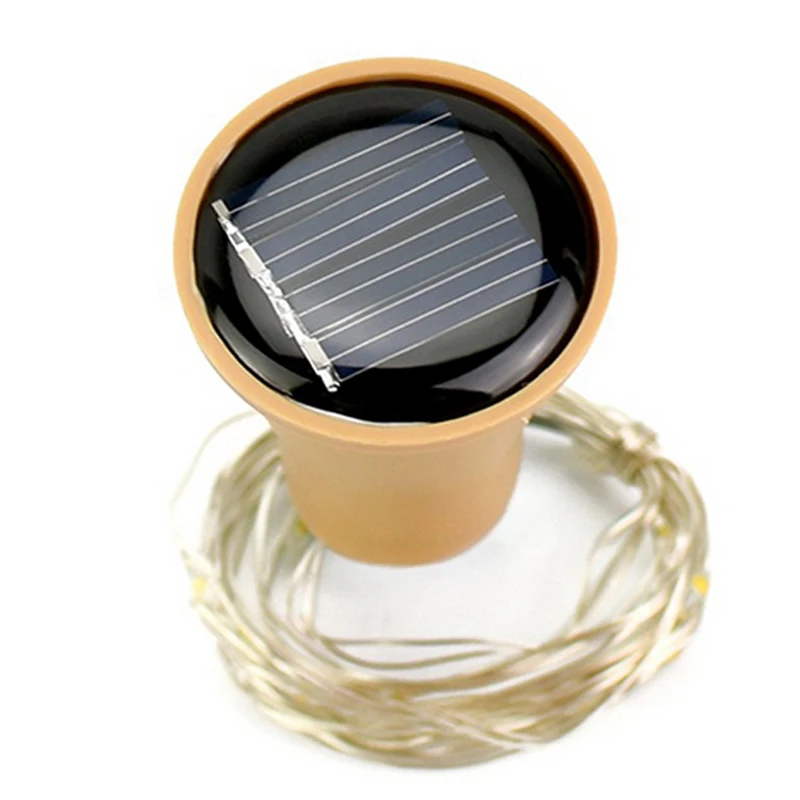 Led Solar Wine Bottle Lights String Garland DIY Christmas String Lights Halloween Wedding Party Decoracion (10)