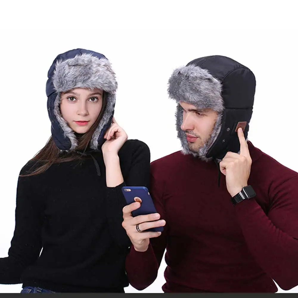 Bluetooth зимняя охотничья шапка охотничьи наушники с контролем PanelHunting для