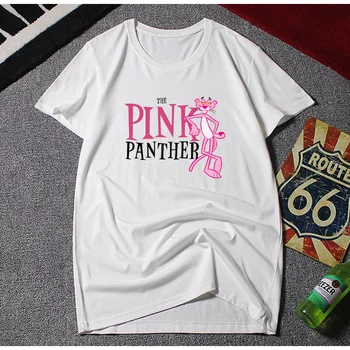 

M-10XL Plus Size T shirt Men Pink Panther t-shirt Bust 148cm Cotton Summer T shirt M L XL XXL XXXL 4XL 5XL 6XL 7XL 8XL 9XL 10XL