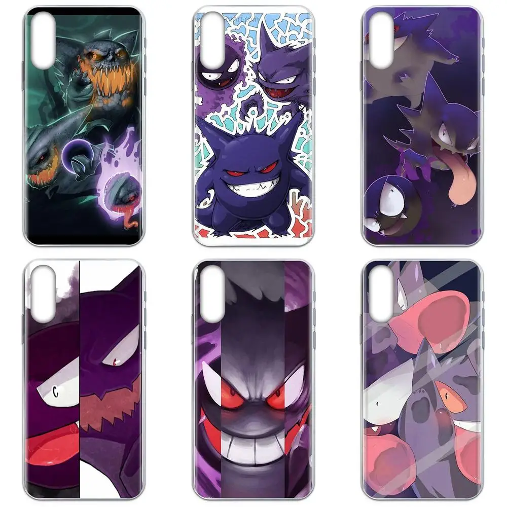 ТПУ сотовый телефон гастрый стул Gengar для Samsung Galaxy A31 A51 A71 5G A81 A90 A91 A01 A11 M31 S11 S11E S20 Plus