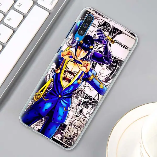 JOJO 39 s странные приключения японский чехол для samsung Galaxy A10s A20e A30 A40 A50 A50s A60 A70 A80 A6 A8 плюс A7 A9 в твердом переплете - Цвет: H11