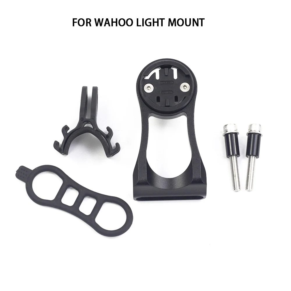 for wahoo SILVEROCK Out передний компьютер держатель фар для Garmin Edge Sigma Bryton IGPSPRORT Wahoo камера Hero Аксессуары для велосипеда - Цвет: for wahoo